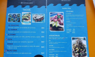 Culichi Mariscos Carte