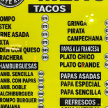 Tacos Monte Alto Cardápio