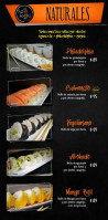 Sushi Tooki menu