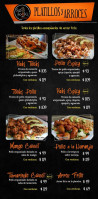 Sushi Tooki menu