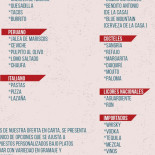 El Patio de San Antonio menu