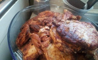 Trocitos Tropicales food