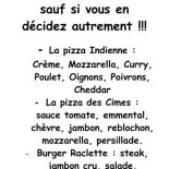 Mariscos La Guinga Carta