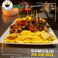 Los Asados De Willy food