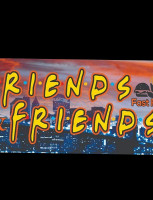 F R I E N D S F R I E N D S Fast Food Logo
