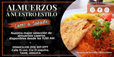 Madurados Carbon Y Parrilla Carta