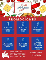Yolos Pizza Carta