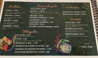 La Gloria Café Carta