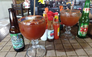 Las Palapas De Aldama Dentro