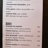 La Parrillada Azteca Carte