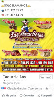 Taquería Las Arracheras Carta
