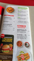 Pollo Pepe El Salto menu