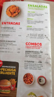 Pollo Pepe El Salto menu
