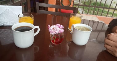 Taquería Abigail drink