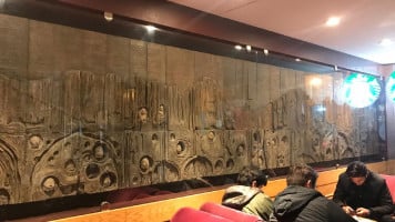 Starbucks inside