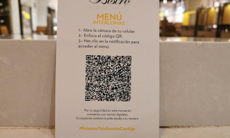 Bistro Palacio De Hierro Interlomas Carta