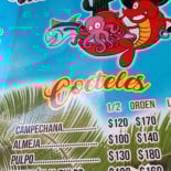 Seafood And Sashimis Don Fabio Carte