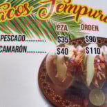 Seafood And Sashimis Don Fabio Carte