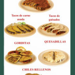 TAQUERIA GUADALAJARA menu
