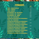 Mariscos Cuevas Carta