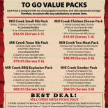 Mariscos Titanic Carta