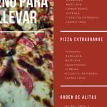 Pizzería Burgos. Carta