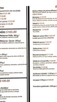 Mýkonos Cocina Mediterránea menu
