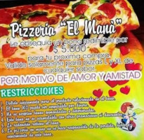 Pizzería El Maná inside