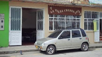 La Villa Crepes Café food