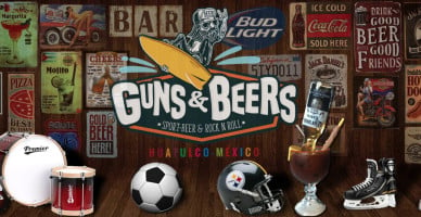 Guns & Beers menu