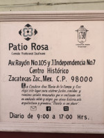 Patio Rosa Restaurante-bar- Café outside