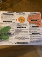 Pizzeria Italiana menu