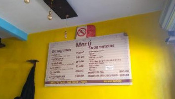 El Chilakil Café Jardín menu