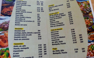La Loma menu