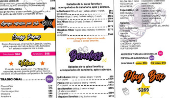 Play Burguer Y Snacks menu