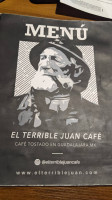 El Terrible Juan Cafe menu