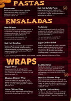 Red Hot Ixtapaluca menu