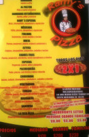 Ramy's Pizza Providencia menu