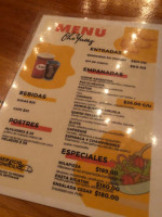 Cheyucas Empanadas Gourmet menu