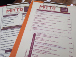 Mitto Cinco menu