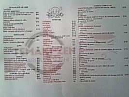 Temaki Zen menu