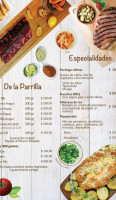 El Asadero De Texcoco menu