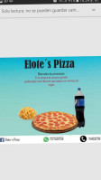 Elote's Pizza food