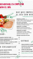 Grupo La Pitaya menu