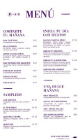 Patio 618 menu