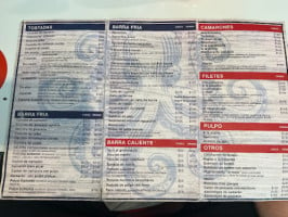 El Bohemio menu