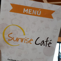 Sunrise Café Victoria, México menu