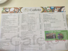 Jardin Cafeto menu