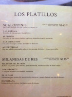 Giuseppis menu