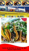 Tacos De Bisteck El Norteno food